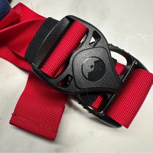 Kavu Spectator red, white & blue flag waist bag fanny pack, adjustable strap Y2K - Picture 3 of 12